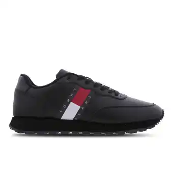 Foot Locker Tommy Jeans Leather Runner - Heren Schoenen aanbieding