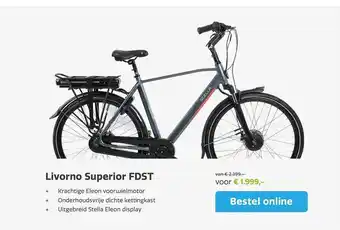 Stella fietsen Livorno Superior FDST Fiets aanbieding