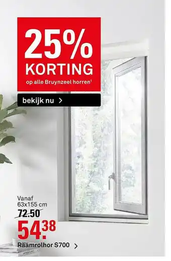 Karwei Raamrolhor S700 25% Korting aanbieding