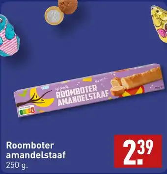 ALDI Roomboter amandelstaaf aanbieding