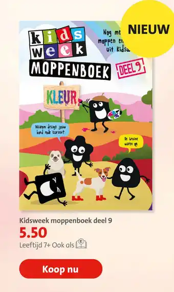 Bruna Kidsweek moppenboek deel 9 aanbieding