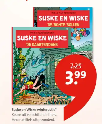 Bruna Suske en Wiske winteractie aanbieding