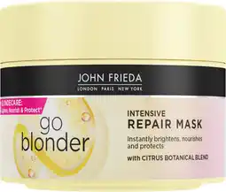 Amazon John Frieda Go Blonder Intensive Repair Mask 250 ML aanbieding