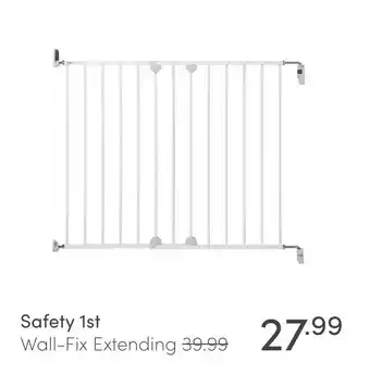 Baby & Tiener Safety 1st Wall-Fix Extending aanbieding