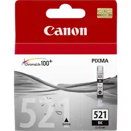 Bol.com Canon CLI-521 Inktcartridge - Zwart aanbieding