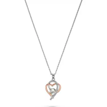 Douglas FAVS Ketting met hanger voor dames, 925 Sterling zilver, zirkonia synth. | Hart aanbieding