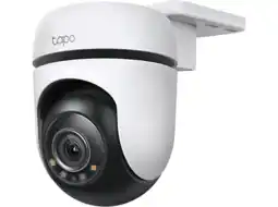 MediaMarkt Tapo Tc41 Pan/tilt Wifi Slimme Buitencamera Wit aanbieding