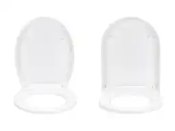Lidl LIVARNO home Duroplast toiletbril met softclose aanbieding