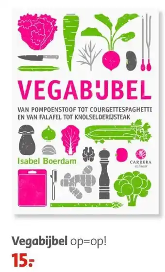 Bruna Isabel Boerdam Vegabijbel aanbieding