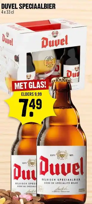 Dirck 3 Duvel Speciaalbier 4*330ml aanbieding