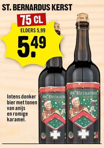 Dirck 3 St. Bernardus Kerst 750ml aanbieding