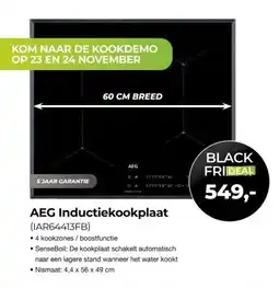 EP Beerepoot AEG Inductiekookplaat aanbieding