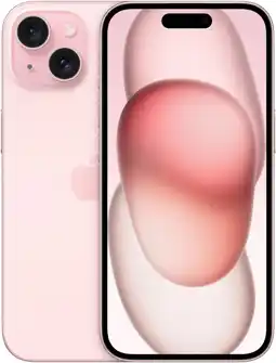 Bol.com Apple iPhone 15 -128GB - Pink aanbieding