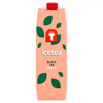 PLUS Thom&#39;s Tea Black tea peach aanbieding