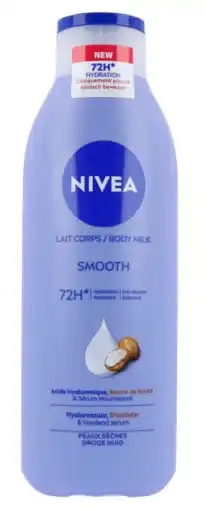 De Online Drogist Nivea Smooth Body Milk aanbieding