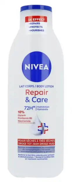 De Online Drogist Nivea Repair & Care Body Lotion 72h aanbieding