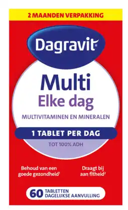 De Online Drogist Dagravit Multi Elke Dag Tabletten aanbieding