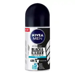 De Online Drogist Nivea Black & White Fresh Invisible Anti-transpirant aanbieding