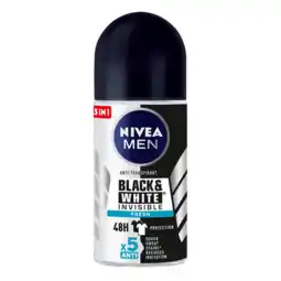 De Online Drogist Nivea Black & White Fresh Invisible Anti-transpirant aanbieding
