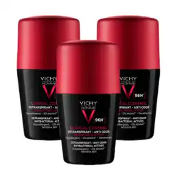 De Online Drogist Vichy Homme Clinical Control 96 uur Deodorant Roller Multiverpakking aanbieding