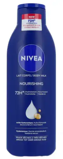De Online Drogist Nivea Bodymilk Verzorgend 72H aanbieding