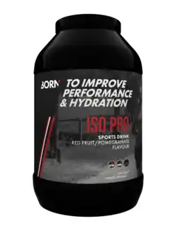 De Online Drogist Born Iso Pro Sports Drink Red Fruit aanbieding