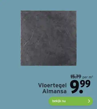 GAMMA Vloertegel almansa aanbieding