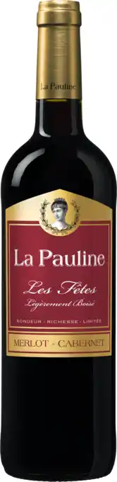 De Wijnbeurs La Pauline Les Fêtes Merlot-Cabernet aanbieding