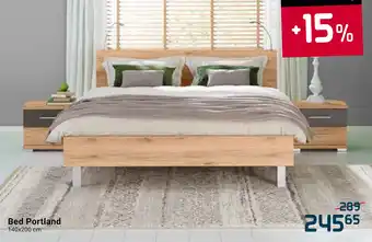 Beddenreus Bed Portland aanbieding