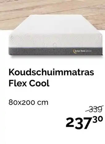 Beter Bed Koudschuimmatras Flex Cool aanbieding