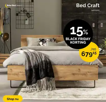 Beter Bed Bed Craft aanbieding