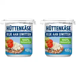 Albert Heijn Danone Hüttenkäse 2-pack aanbieding