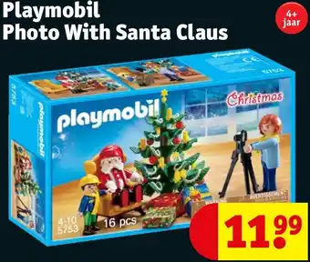 Kruidvat Playmobil Photo With Santa Claus aanbieding