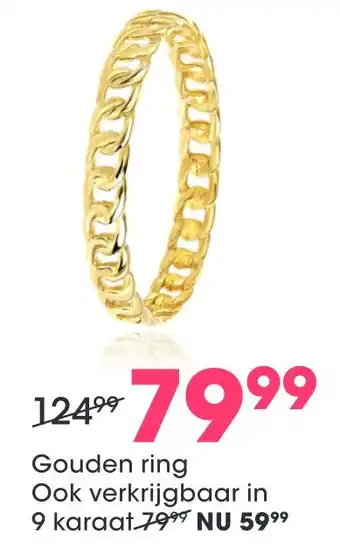 Lucardi Gouden ring aanbieding