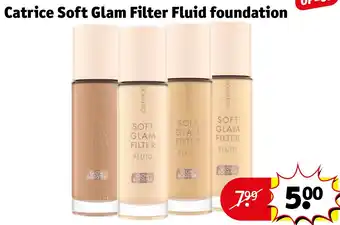 Kruidvat Catrice Soft Glam Filter Fluid foundation aanbieding