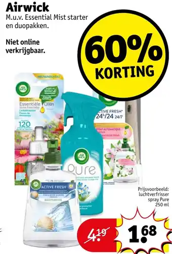 Kruidvat Airwick aanbieding