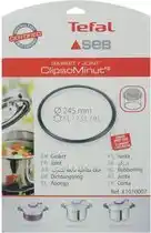 Bol.com SEB - DICHTING SNELKOOKPAN - Clipso Minut DUO 5 / 9LTR - Ø 245MM - X1010007 aanbieding