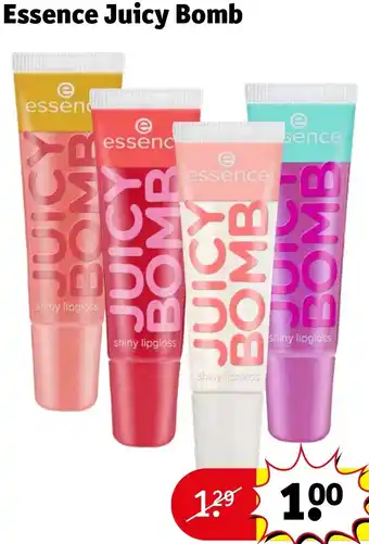 Kruidvat Essence Juicy Bomb aanbieding