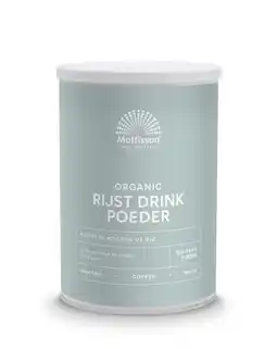 De Online Drogist Mattisson HealthStyle Biologische Rijstdrink Poeder aanbieding