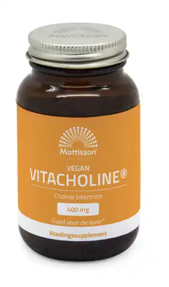 De Online Drogist Mattisson HealthStyle Vitacholine 400mg Capsules aanbieding