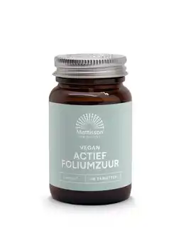 De Online Drogist Mattisson HealthStyle Actief Foliumzuur Tabletten aanbieding