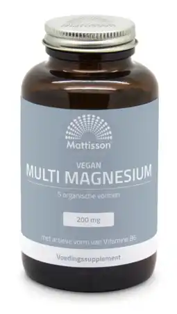 De Online Drogist Mattisson HealthStyle Multi Magnesium Tabletten aanbieding