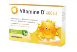 De Online Drogist Metagenics Vitamine D 400 IU Tabletten aanbieding