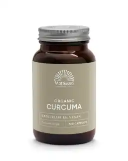 De Online Drogist Mattisson HealthStyle Organic Kurkuma Turmeric Capsules aanbieding