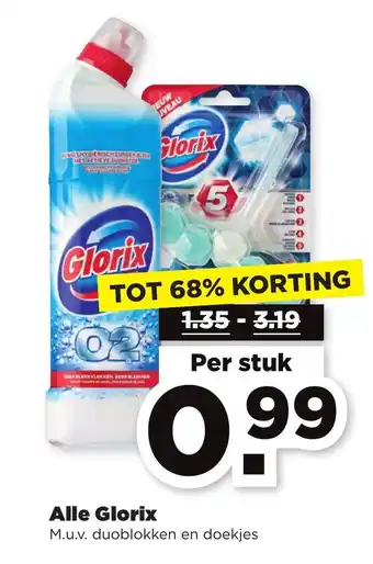 PLUS Alle glorix aanbieding