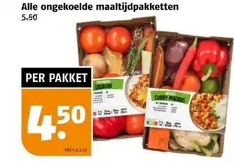 Poiesz Alle ongekoelde maaltijdpakketten aanbieding