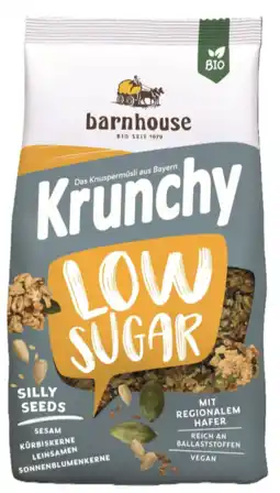 De Online Drogist Barnhouse Krunchy Low Sugar Silly Seeds Biologische Muesli aanbieding