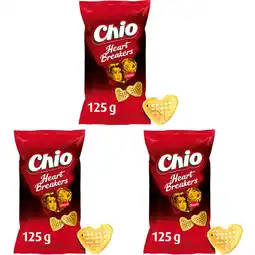 Albert Heijn Chio Heartbreakers classic 3-pack aanbieding