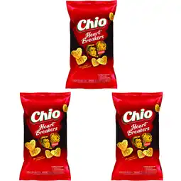 Albert Heijn Chio Heartbreakers classic 3-pack aanbieding