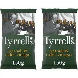 Albert Heijn Tyrrells Seasalt & Cider vinegar 2-pack aanbieding
